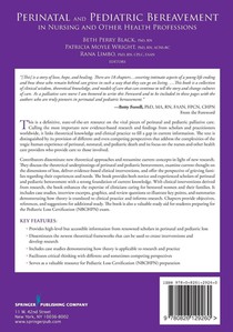Perinatal and Pediatric Bereavement in Nursing and Other Health Professions achterzijde