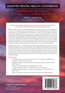 Disaster Mental Health Counseling achterzijde