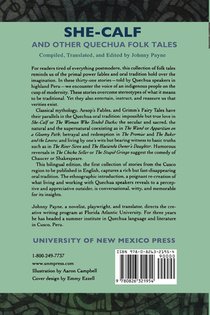 She-calf and Other Quechua Folk Tales achterzijde