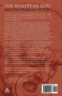 The Reality of God and the Problem of Evil achterzijde