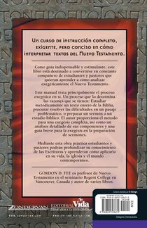 Exegesis Del Nuevo Testamento achterzijde