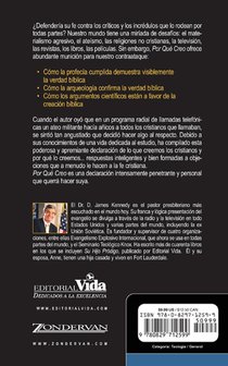 Por Que Creo achterzijde