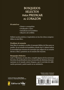 La Bosquejos Selectos Para Predicar Al Coraz N = Preaching to the Heart achterzijde