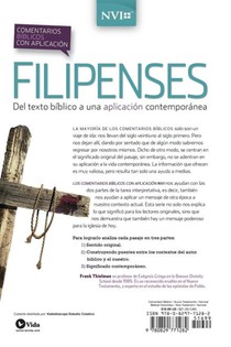 Comentario biblico con aplicacion NVI Filipenses achterzijde