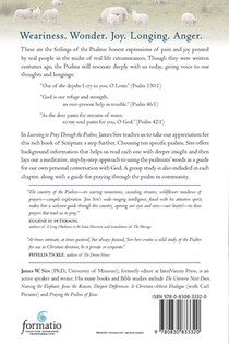 Learning to Pray Through the Psalms achterzijde