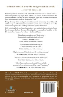 Coming Home to Your True Self achterzijde