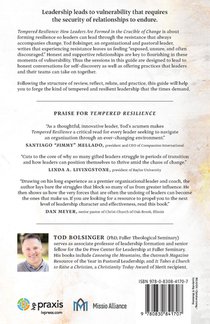 Tempered Resilience Study Guide – 8 Sessions on Becoming an Adaptive Leader achterzijde