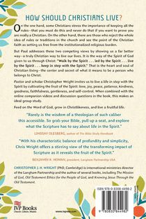 Cultivating the Fruit of the Spirit achterzijde