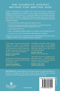Johnson, J: Meeting God in Scripture achterzijde