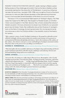 The Gospel and Pluralism Today – Reassessing Lesslie Newbigin in the 21st Century achterzijde