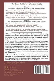 The Human Tradition in Modern Latin America achterzijde