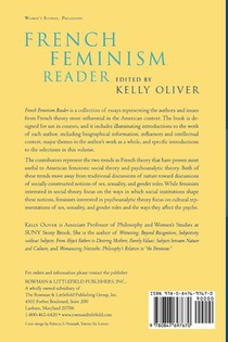 French Feminism Reader achterzijde