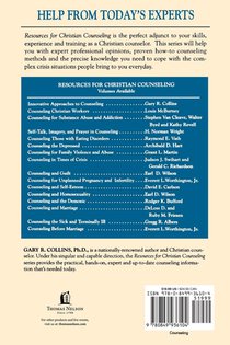 Resources for Christian Counseling achterzijde