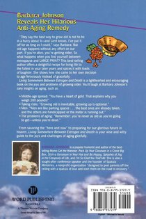 Living Somewhere Between Estrogen and Death Large Print achterzijde