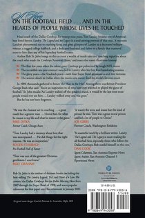 Landry: The Legend and the Legacy achterzijde