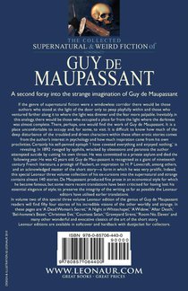 The Collected Supernatural and Weird Fiction of Guy de Maupassant achterzijde