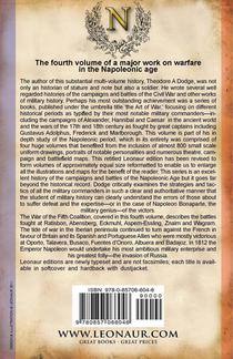Warfare in the Age of Napoleon-Volume 4 achterzijde