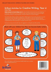 Brilliant Activities for Creative Writing, Year 4 achterzijde