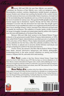 Frontier Stories achterzijde