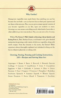 The Farmer's Wife Guide To Growing A Great Garden And Eating From It, Too! achterzijde