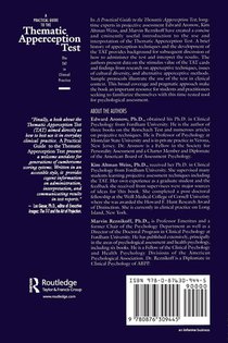 A Practical Guide to the Thematic Apperception Test achterzijde
