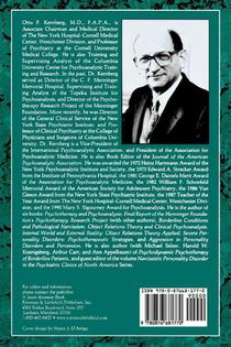 Borderline Conditions and Pathological Narcissism achterzijde