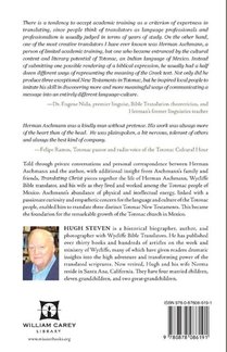 Translating Christ achterzijde