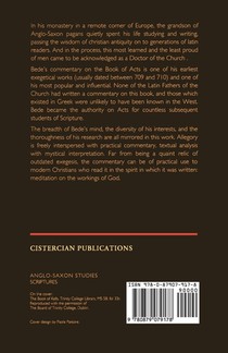 The Commentary on the Acts of the Apostles achterzijde