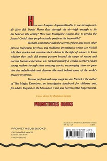 Wonder-Workers! achterzijde