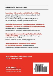 The Art and Science of Teaching Orientation and Mobility to Persons with Visual Impairments achterzijde