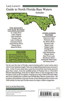 Larry Larsen's Guide to South Florida Bass Waters Book 3 achterzijde