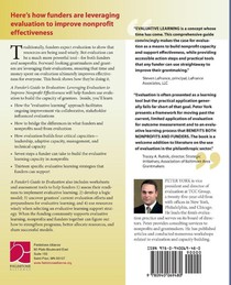 A Funder's Guide to Evaluation achterzijde