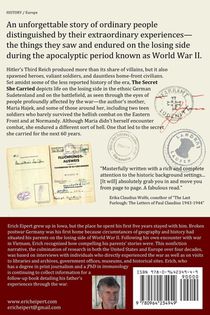 The Secret She Carried achterzijde