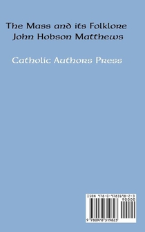 The Mass and Its Folklore achterzijde