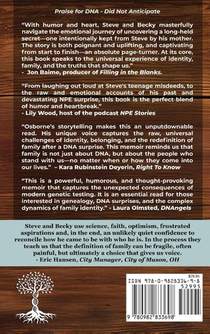 DNA - Did Not Anticpate achterzijde