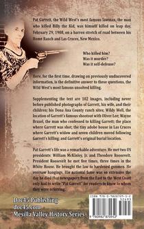 Killing Pat Garrett, The Wild West's Most Famous Lawman - Murder or Self-Defense? achterzijde