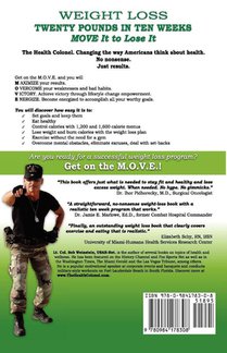 Weight Loss - Twenty Pounds in Ten Weeks - Move It to Lose It achterzijde
