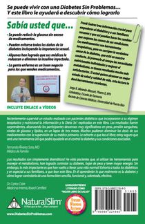 Diabetes Sin Problemas achterzijde