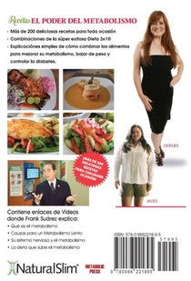 Recetas El Poder del Metabolismo achterzijde