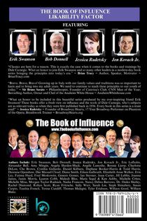 THE BOOK OF INFLUENCE - Likability Factor achterzijde