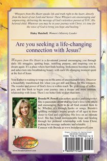 Whispers from His Heart achterzijde