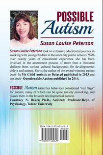 Possible Autism achterzijde