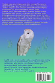 British Birds achterzijde