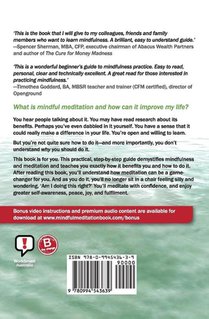 A Practical Guide to Mindful Meditation achterzijde