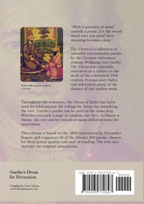Goethe's Divan for Divination achterzijde