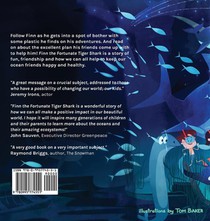Finn the Fortunate Tiger Shark and His Fantastic Friends achterzijde