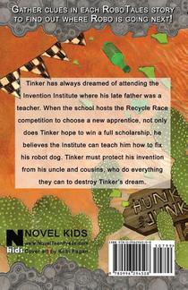 Tinker (RoboTales, book 1) achterzijde