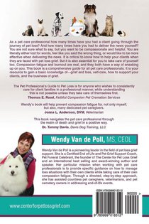 The Pet Professional's Guide to Pet Loss achterzijde