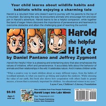 Harold the Helpful Hiker achterzijde