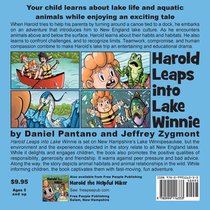 Harold Leaps into Lake Winnie achterzijde